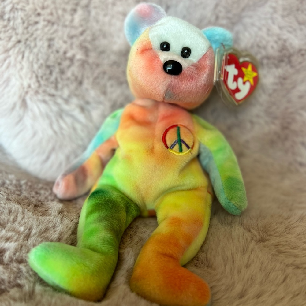 Ty Peace Bear Beanie Baby